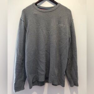 GUESS Soft Gray Crewneck Sweater